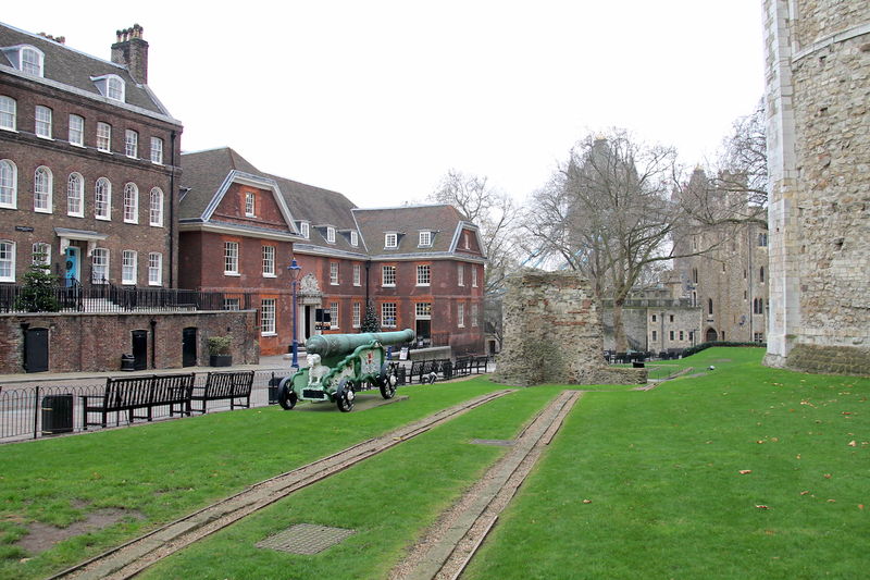 Podczas zwiedzania twierdzy Tower of London