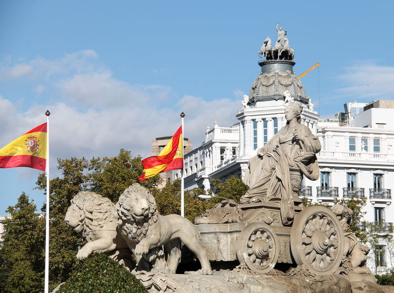 Fontanna bogini Kybele w Madrycie