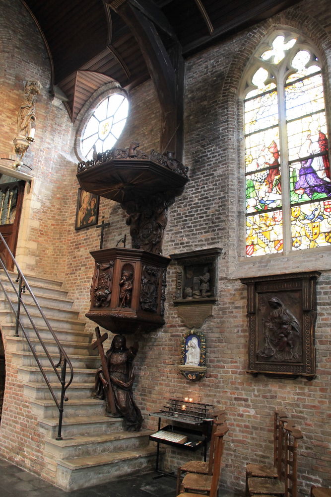 Zwiedzanie Jeruzalemkerk - Brugia