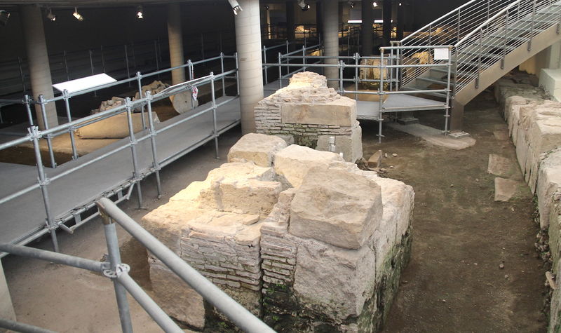 Bazylika św Pawła za Murami - obszar archeologiczny