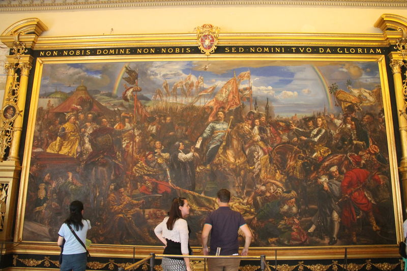 !Jan Sobieski pod Wiedniem - obraz Jana Matejki w Muzeum Watykańskim