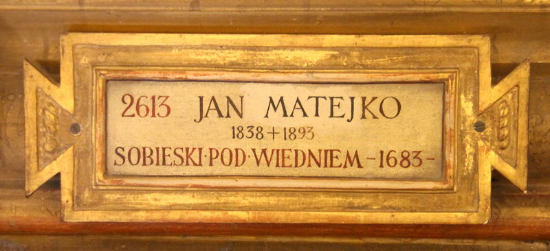 Jan Matejko - Sobieski pod Wiedniem - obraz w Muzeum Watykańskim