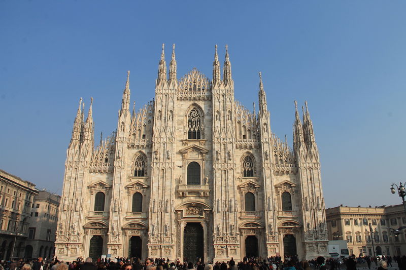 Zabytki Włoch - Katedra w Mediolanie