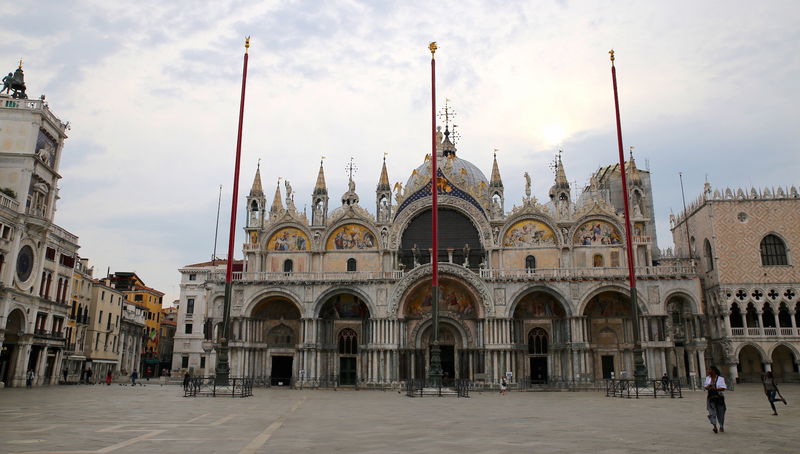Widok na Bazylikę św. Marka w Wenecji