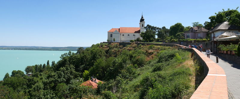 Tirana - promenada nad jeziorem Balaton (punkty widokowe nad Balatonem)