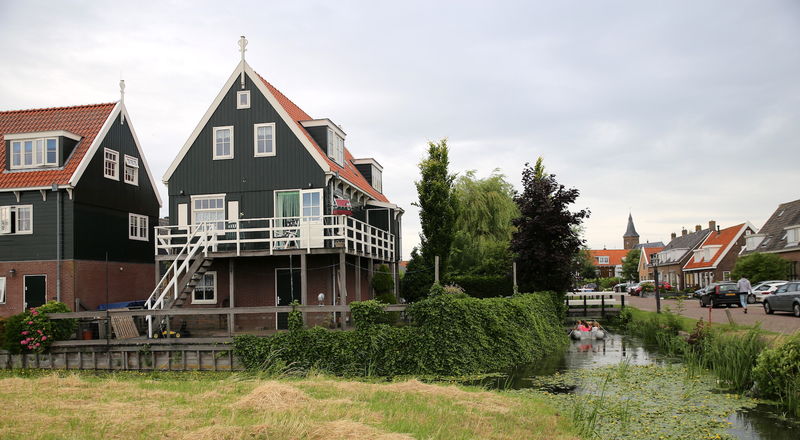 Marken - spacer po obszarze Kerkbuurt