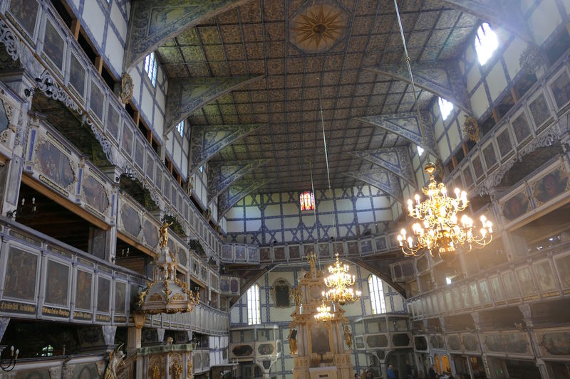 Wnętrze Kościoła Pokoju w Jaworze