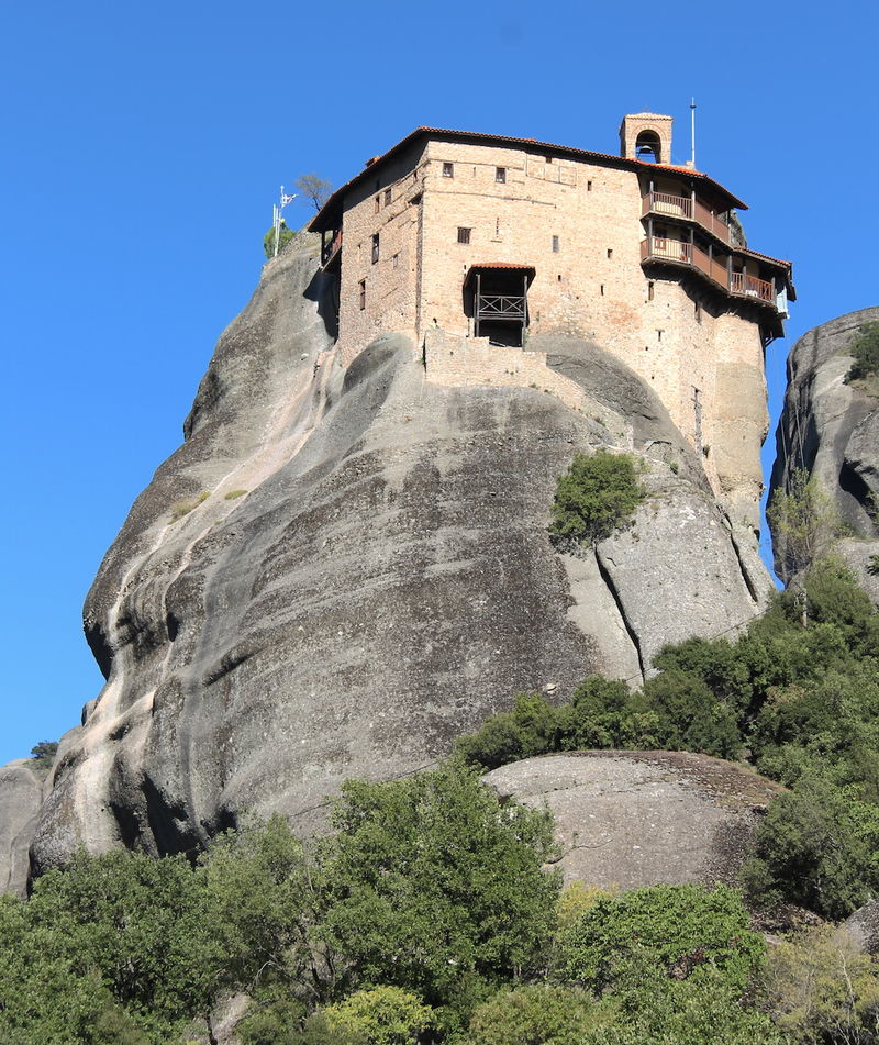 !Klasztor Świętego Mikołaja Odpoczywającego - Meteory, Grecja