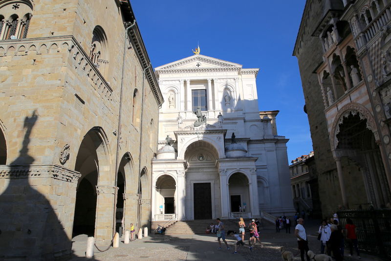 !Widok na Katedrę w Bergamo