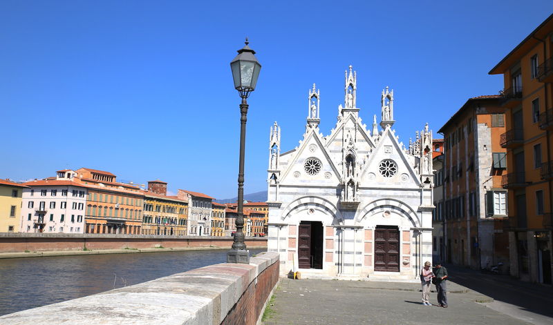 !Kościół Santa Maria della Spina w Pizie