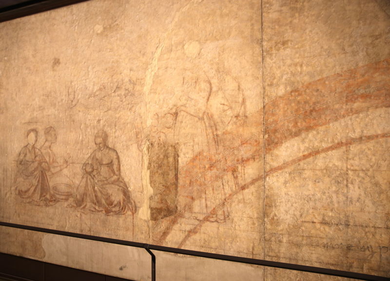 Odkryte freski w Muzeum Sinopie (Museo delle Sinopie) w Pizie