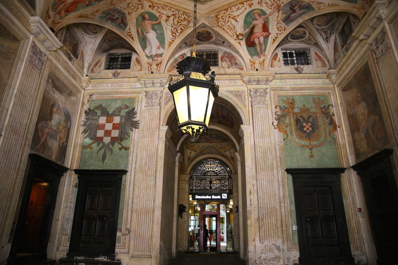 Wnętrze Palazzo Angelo Giovanni Spinola - Genua