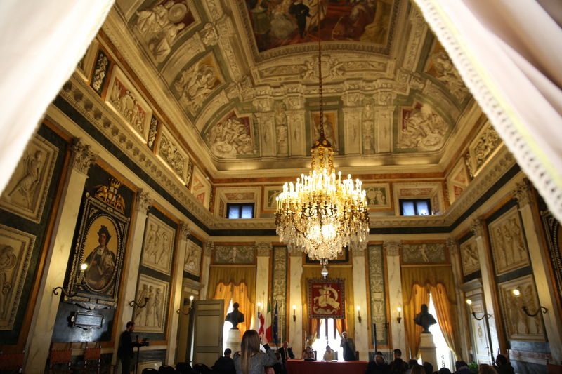 Część ratuszowa pałacu Doria-Tursi w Genui