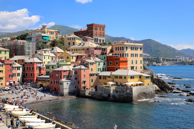  Boccadasse - rybacka dzielnica Genui