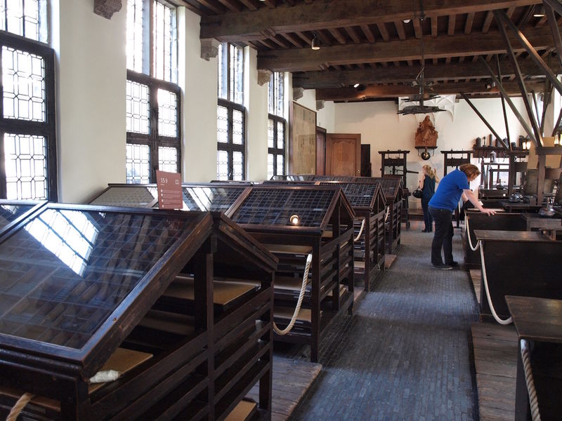 Największe atrakcje w Belgii - Plantin-Moretus Museum Antwerpii 