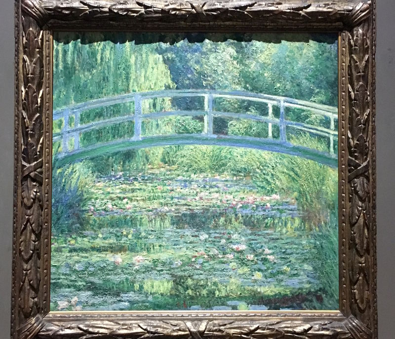 Lilie wodne - Claude Monet - Galeria Narodowa w Londynie