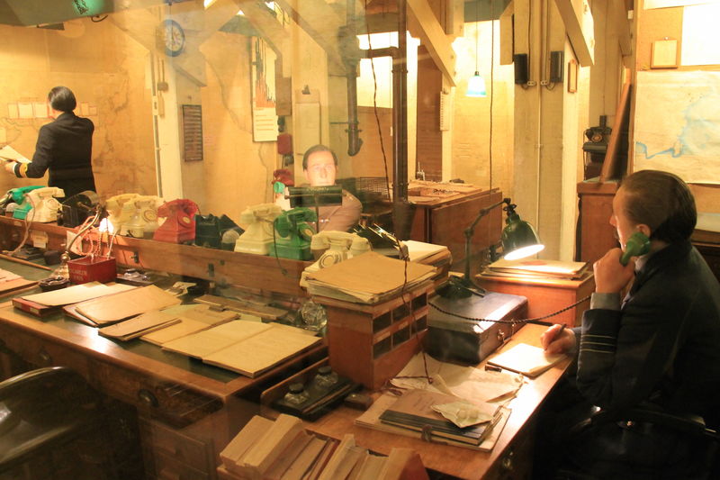 Londyn - zwiedzanie Churchill War Rooms