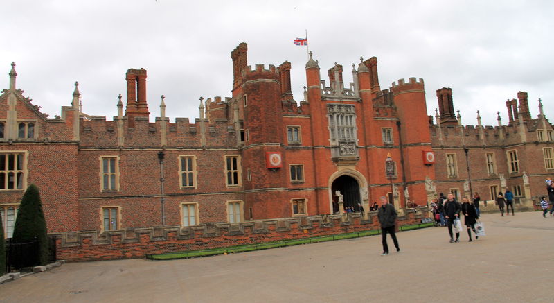 !Pałac Hampton Court - okolice Londynu