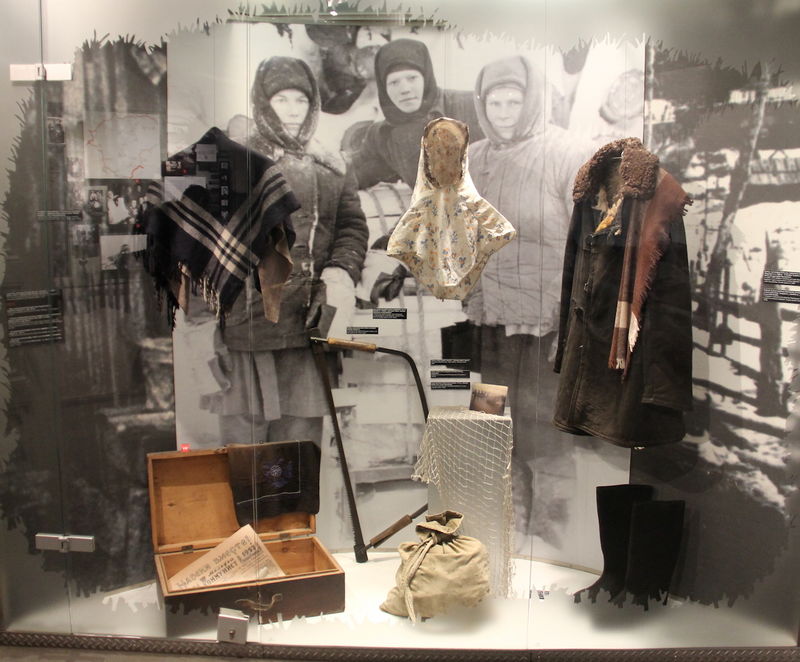 Wilno, zwiedzanie Muzeum KGB / Muzeum Ofiar Ludobójstwa - jedna z ekspozycji