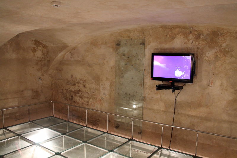 Pomieszczenie wykonywania egzekucji - dany budynek KGB / Muzeum Ofiar Ludobójstwa w Wilnie
