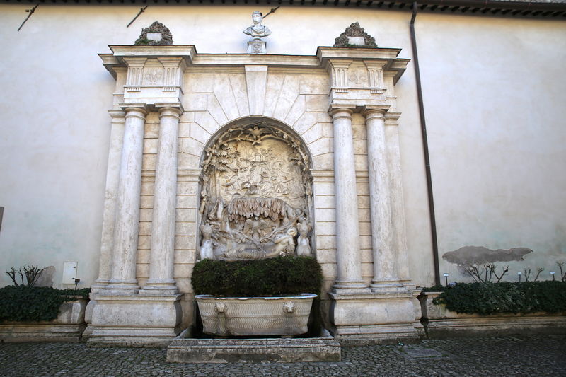 Fontanna Wenus - dziedziniec Villi d'Este w Tivoli