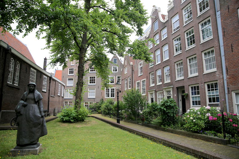 Beginaż w Amsterdamie