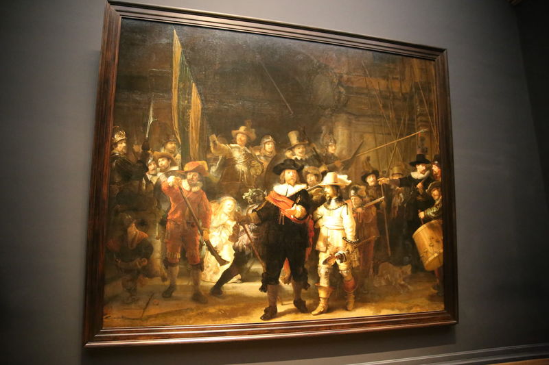Straż Nocna, Rembrandt, Rijksmuseum w Amsterdamie