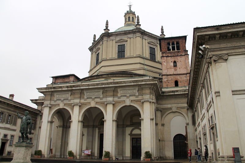 Mediolan - Bazylika San Lorenzo Maggiore (Bazylika św. Wawrzyńca)