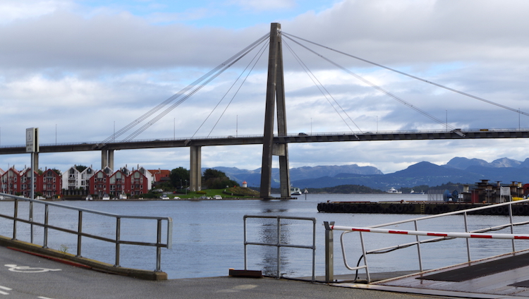 Stavanger - widok z portu