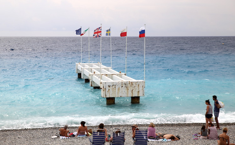 Nicea, Promenada Anglików - miejsce po kasynie La Jetée-Promenade de Nice