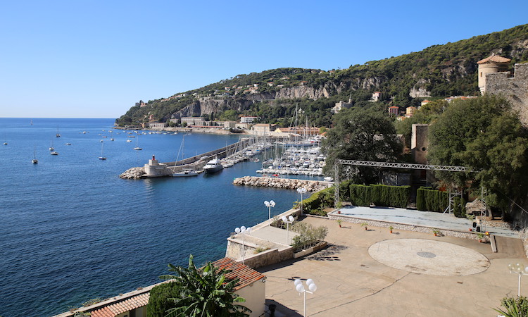 Widok z cytadeli - Villefranche-sur-Mer, Francja