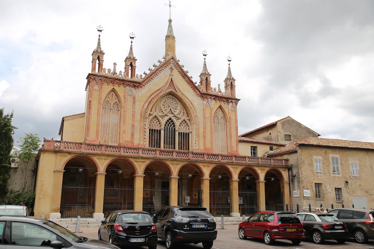 Kościół klasztoru Franciszkanów - Monastere de Cimiez - Nicea, dzielnica Cimiez