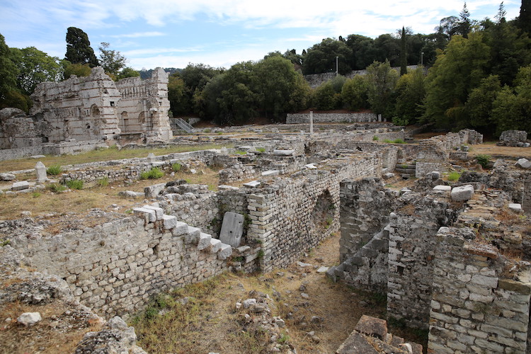 Nicea - Stanowisko archeologiczne w dzielnicy Cimiez - Musee et Site Archeologiques de Nice Cimiez