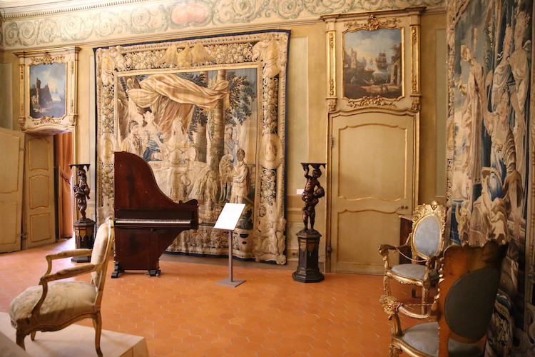Sala honorowa w Pałacu Lascaris - Nicea