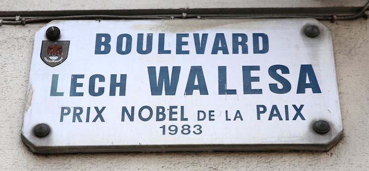 Bulwar Lecha Wałęsy w Nicei