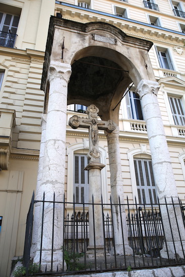 Croix de Marbre - marmurowy krzyż, Nicea