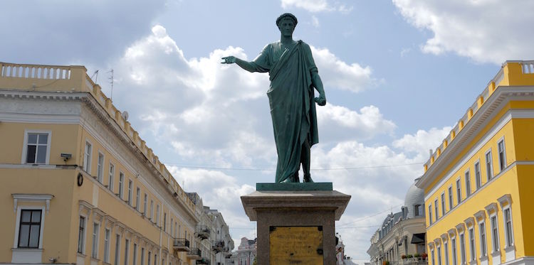 Odessa - pomnik Richelieu