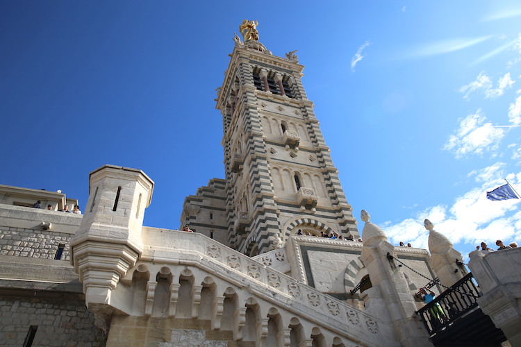 Dzwonnica - Bazylika Notre Dame de la Garde w Marsylii