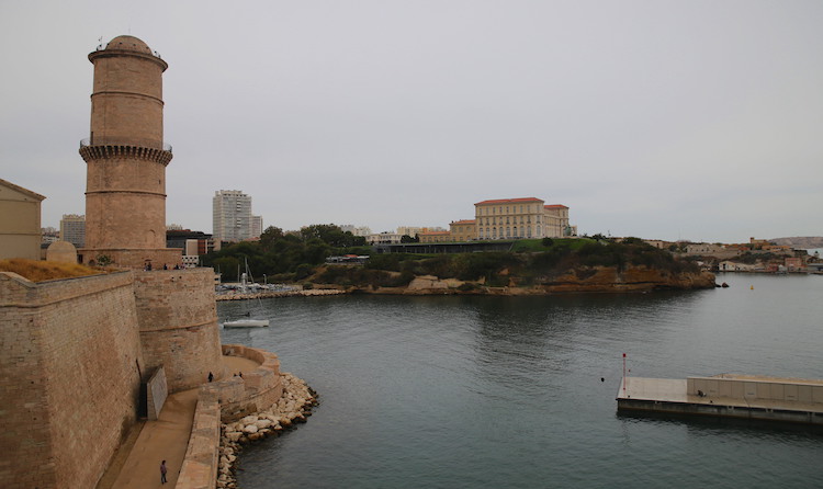 Marsylia - widok z murów fortu świętego Jana