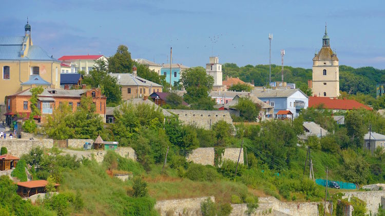 Kamieniec Podolski - widok na miasto
