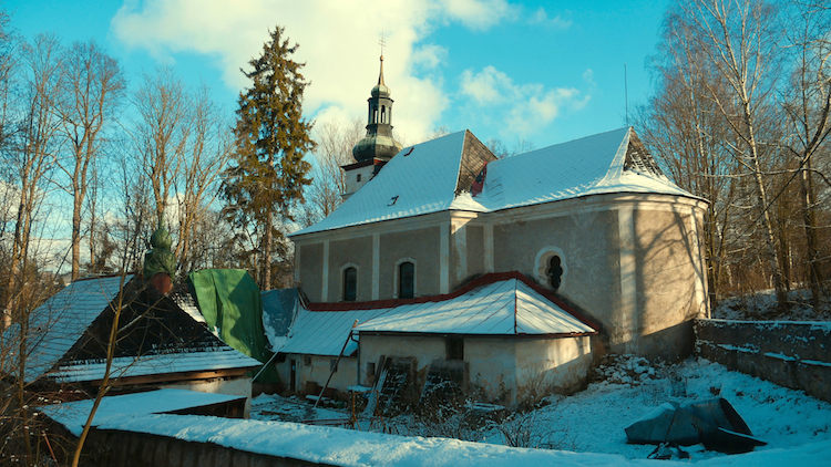 Skalne Miasto, Czechy - Kościół i pustelnia Iwanitów w Teplicach