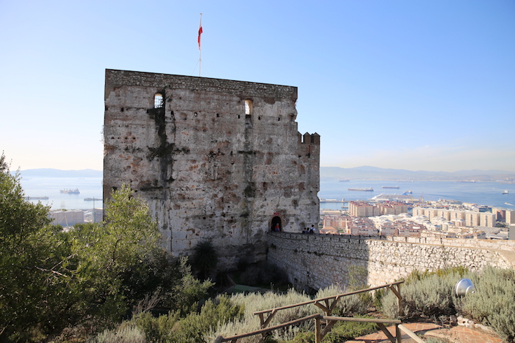 Niewielki Zamek Maurów na Gibraltarze