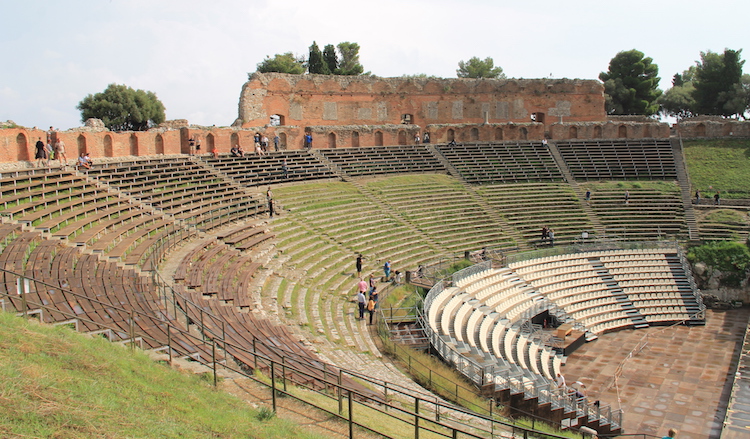 Antyczny teatr - Taormina