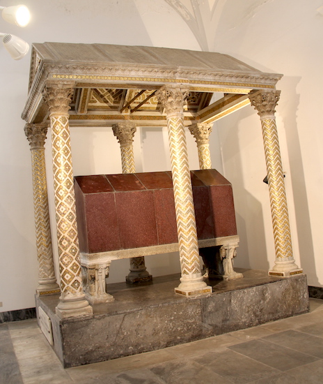 !Grób pierwszego króla Sycylii - Rogera II - Katedra w Palermo