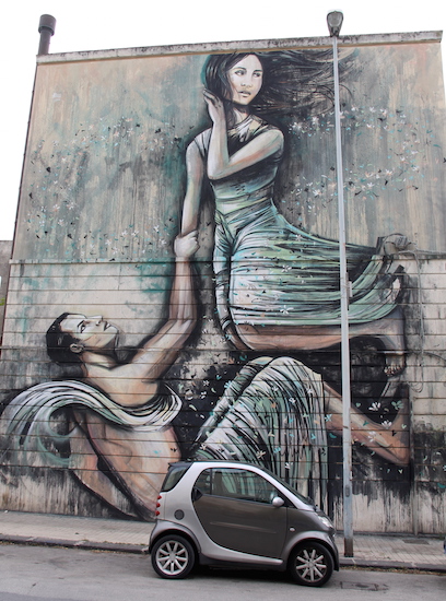 Street art w Syrakuzach