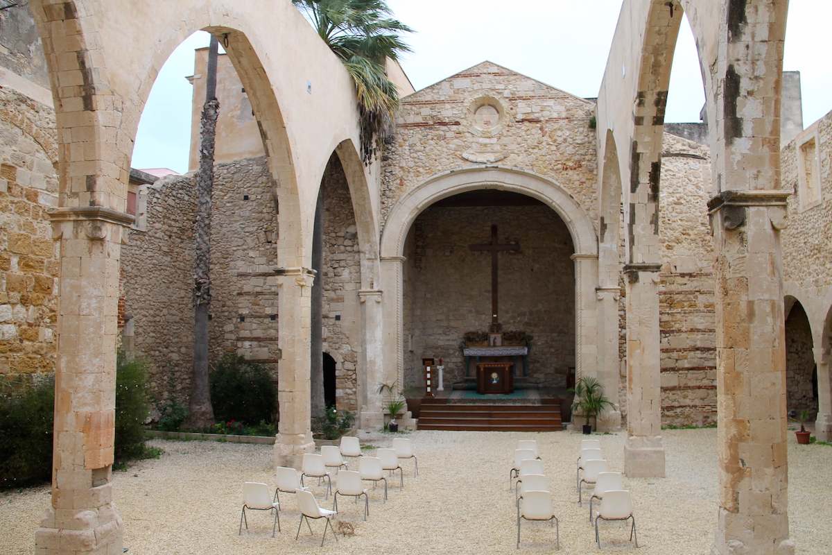 !Kościół św. Jana Chrzciciela (Chiesa di San Giovannello) - Wyspa Ortygia, Syrakuzy