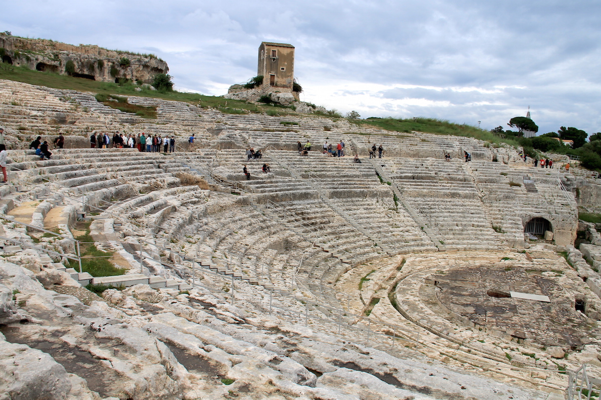 ! Греческий театр - археологический парк Неаполис в Сиракузах