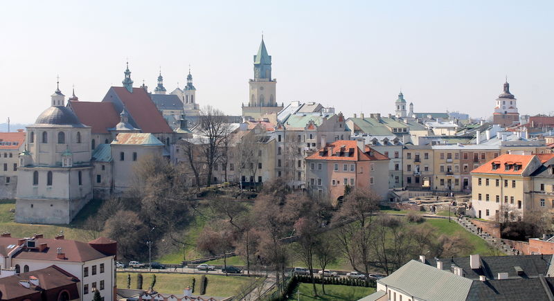 Widok na Lublin