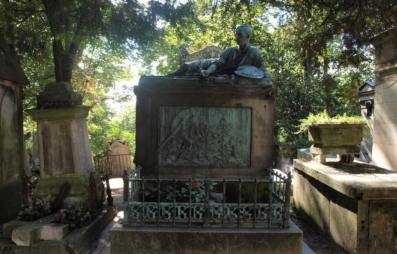 !Théodore Géricault - cmentarz Père Lachaise w Paryżu