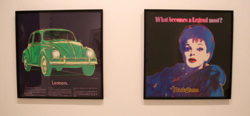 !Muzuem sztuki współczesnej CAC (Centro de Arte Contemporáneo Málaga) - Andy Warhol, prace: Voklswagen Lemon i Blackama